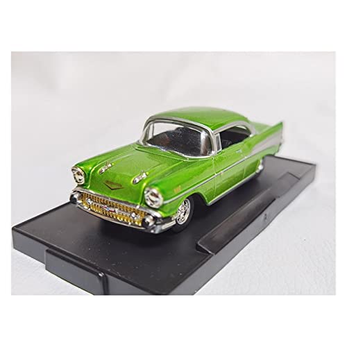 Für Chevrolet Bel Air 1957 1 64 Alu-Automodellsimulation Grüne Spielzeug-Fahrzeugsammlung Aus Druckguss Druckgussmodelle Motorfahrzeuge von DUEVEL