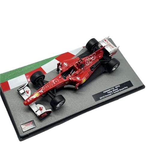 Für Ferrari Team F10 2010 Masha 1 43 Türkische Station Legierung Rallye Auto Metall Fahrzeug Spielzeug Sammlung Druckgussmodelle Motorfahrzeuge von DUEVEL