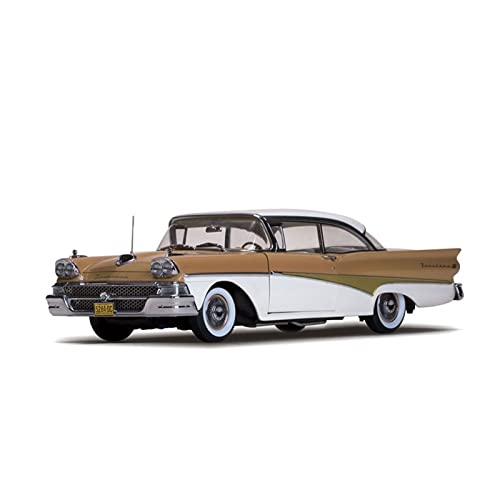 Für Ford 500 1958 1 18 Legierung Automodellsammlung Simulation Druckguss Metall Spielzeug Heimtextilien Druckgussmodelle Motorfahrzeuge von DUEVEL