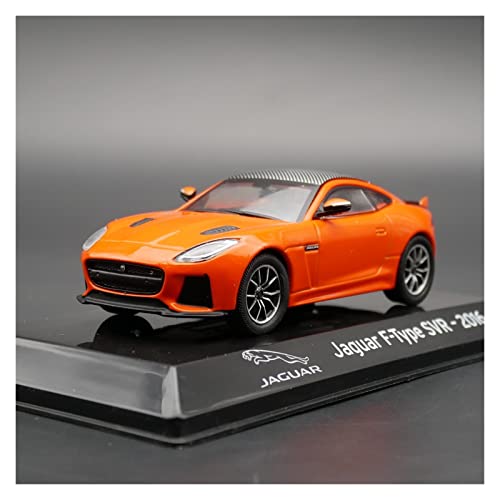 Für Jaguar F-Type SVR 2016 Diecast Car Model Metal Toy Vehicle 1 43 Druckgussmodelle Motorfahrzeuge von DUEVEL