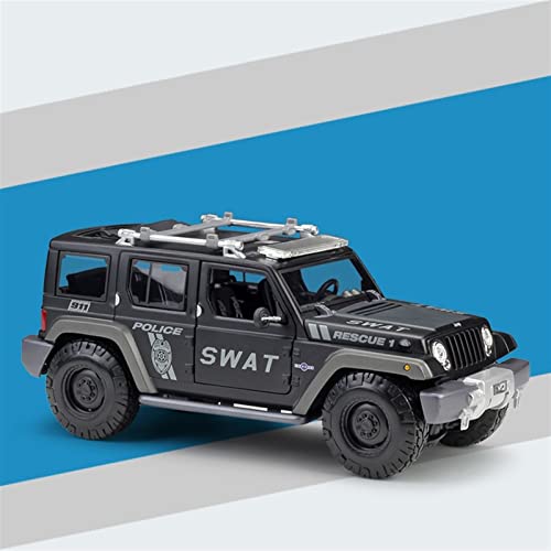 Für Jeep Rescue Concept SWAT Alloy Static Metal Model Car Collectible 1 18 Druckgussmodelle Motorfahrzeuge(Taglia unica) von DUEVEL