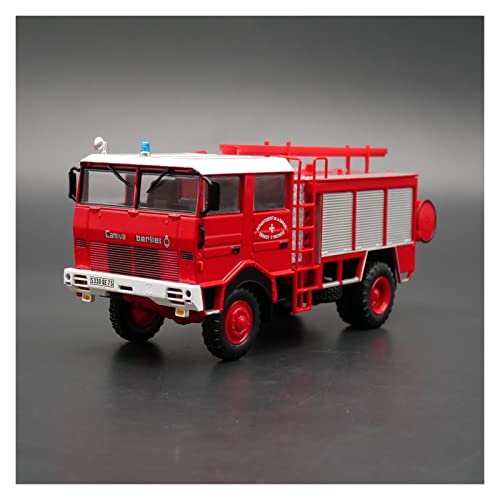 Für LKW-Feuerwehrauto Berliet GBD 4x4 Diecast Car Model Metal Toy Vehicle 1 43 Druckgussmodelle Motorfahrzeuge von DUEVEL