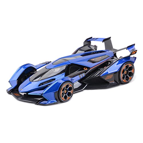 Für Lambo V12 Vision Gran Turismo Static Diecast Car Collection Model Ornament 1 18 Druckgussmodelle Motorfahrzeuge(Taglia unica) von DUEVEL