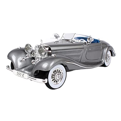Für Mercedes Benz Classic 500K Simulation Druckguss Oldtimer Modell Souvenir 1 18 Druckgussmodelle Motorfahrzeuge(2) von DUEVEL