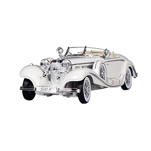 Für Mercedes Benz Classic 500K Simulation Druckguss Oldtimer Modell Souvenir 1 18 Druckgussmodelle Motorfahrzeuge(3) von DUEVEL