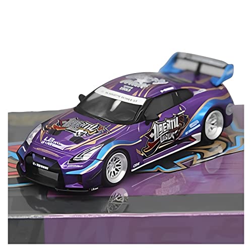 DUEVEL Für Nissan R35 GT-R LB 1 64 Graffiti-Legierung Rennwagen-Modellshow-Sammlung Simuliertes Metallspielzeug Druckgussmodelle Motorfahrzeuge von DUEVEL