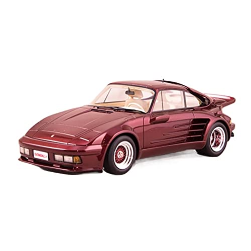 Für Porsche 911 1986 1 43 Harz Turbo Gemballa Avalanchr Automodell Classic Collection Geschenkdisplay Druckgussmodelle Motorfahrzeuge von DUEVEL