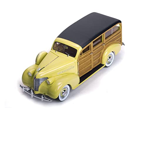 DUEVEL Für Simulationslegierung Automodell Ornamente 1939 Chevrolet Holzmaserung Automodell 1 18 Druckgussmodelle Motorfahrzeuge von DUEVEL
