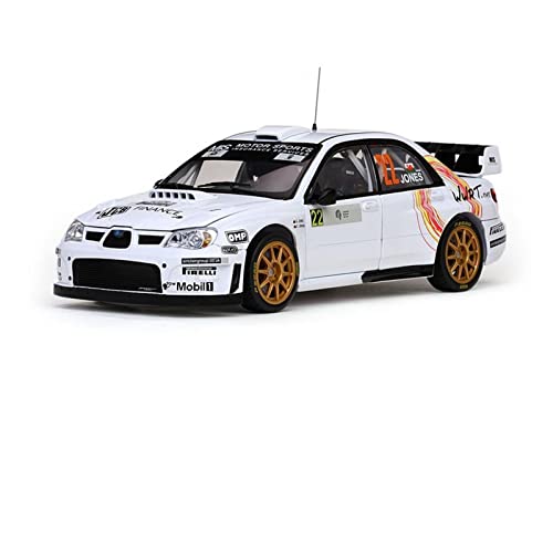 Für Simulationslegierung Automodell Ornamente Subaru Rallye Auto Modellauto 1 18 Druckgussmodelle Motorfahrzeuge von DUEVEL