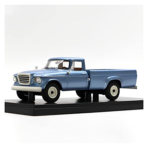 Für Studebaker Champ 1963 1 43 Harz Pickup Automodell Dekoration Display Jungen Spielzeug Geschenk Druckgussmodelle Motorfahrzeuge von DUEVEL