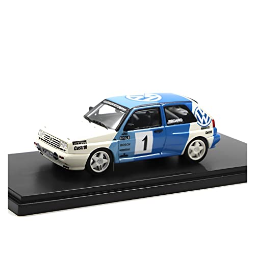 Für VW Rallye Golf G60 1 43 Türen Können Nicht Geöffnet Werden Harzautomodellsammlung Spielzeug Jungengeschenke Druckgussmodelle Motorfahrzeuge von DUEVEL