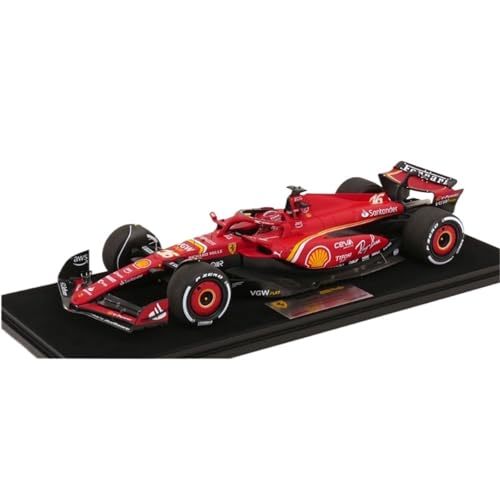 Harz SF-24 SF24 Für Ferrari Team 1 18 Leclerc 2024 Saudi-Arabien Looksmart Fahrzeug Spielzeug Sammlung Druckgussmodelle Motorfahrzeuge von DUEVEL
