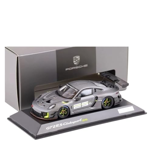 Harz Sammler Rennwagen Modell 2023 1 43 GT2 RS Manthey MR Für Porsche Original Clubsport Druckgussmodelle Motorfahrzeuge von DUEVEL