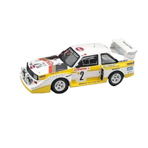 Legierungsautomodell Für Quattro Sport E2 Night War Edition Für Audi 4WD 1986 S1 Fahrzeugsammlung Spielzeug 1/43 Druckgussmodelle Motorfahrzeuge Legierungsautomodell Für Quattro Sport E2 Night War Edition Für Audi 4WD 1986 S1 Fahrzeugsammlung Spielzeug 1/43 Druckgussmodelle Motorfahrzeuge von DUEVEL