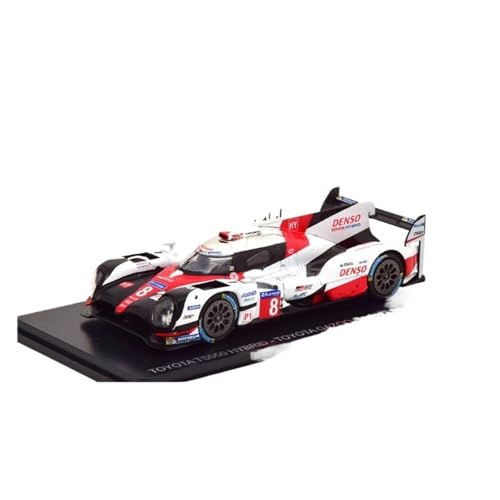 Legierungsautomodelle TS050 Für Toyota Team 1 43 2017 Le Mans GAZOO Spark Rally Car Collection Druckgussmodelle Motorfahrzeuge von DUEVEL