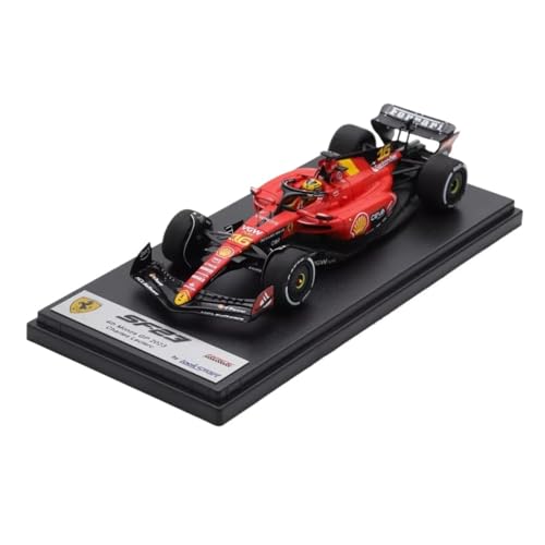 Looksmart 2023 Monza Station 1/43 SF23 Für Scuderia Ferrari F1 Replika Harz Automodell Sammlerspielzeug Druckgussmodelle Motorfahrzeuge von DUEVEL