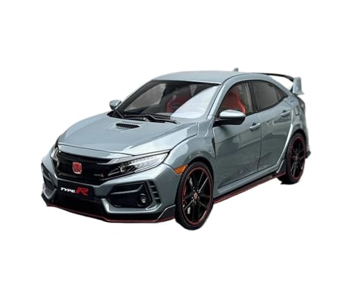 Maßstab 1/18 Für Honda Civic Type-R FK8 Legierung Vollständig Offenes Automodell Statische Anzeige Weihnachtsgeschenksammlung Druckgussmodelle Motorfahrzeuge(Grün) von DUEVEL