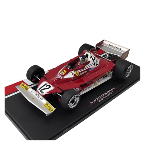 Maßstab 1 18 Für Ferrari 312 T2 B #12 1977 F1 Formel Auto Statisches Ornament Druckgussmodelle Motorfahrzeuge Maßstab 1 18 Für Ferrari 312 T2 B #12 1977 F1 Formel Auto Statisches Ornament Druckgussmodelle Motorfahrzeuge von DUEVEL