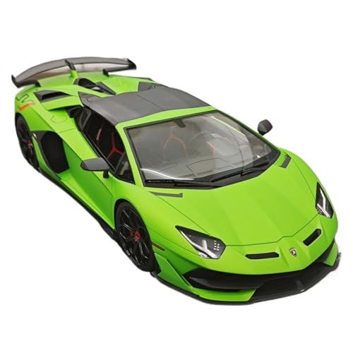 Maßstab 1 18 Für Lamborghini SVJ Grün Harz Auto Modell Simulation Sammler Druckgussmodelle Motorfahrzeuge von DUEVEL