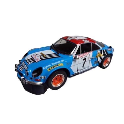Maßstab 1 18 Für Renault Alpine A110#7 1973 Rallye-Automodell, Legierung, Ornament Druckgussmodelle Motorfahrzeuge Maßstab 1 18 Für Renault Alpine A110#7 1973 Rallye-Automodell, Legierung, Ornament Druckgussmodelle Motorfahrzeuge von DUEVEL