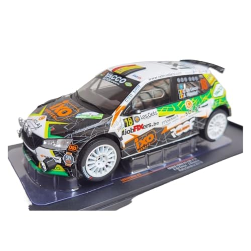 Maßstab 1 18 für Skoda Fabia R5 2019#18 Rennwagen-Modelllegierungssammlung Druckgussmodelle Motorfahrzeuge Maßstab 1 18 für Skoda Fabia R5 2019#18 Rennwagen-Modelllegierungssammlung Druckgussmodelle Motorfahrzeuge von DUEVEL