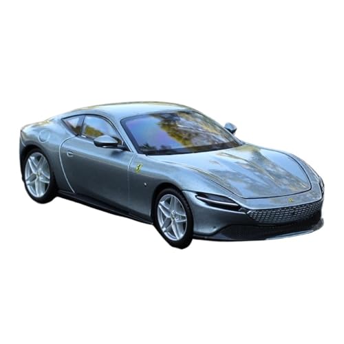 Maßstab 1 24, Metalldruckguss Ferrari Ferrari Roma Automodell Leichtmetall-Supersportwagen Limitierte Sammlung Für Erwachsene Druckgussmodelle Motorfahrzeuge(Gray) von DUEVEL