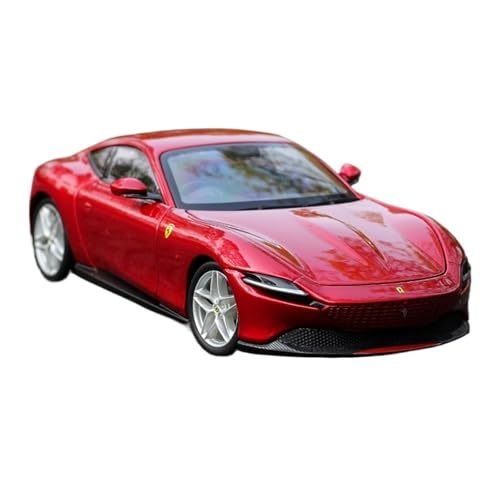 Maßstab 1 24, Metalldruckguss Ferrari Ferrari Roma Automodell Leichtmetall-Supersportwagen Limitierte Sammlung Für Erwachsene Druckgussmodelle Motorfahrzeuge(Rot) von DUEVEL