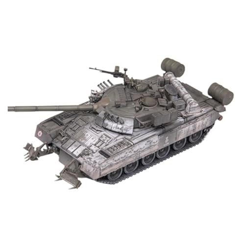Maßstab 1 72 Für Russischen T80U-Kampfpanzer, Schneezonen-Minenpflug, Fertiges Modell, Sammlungsornamente Druckgussmodelle Motorfahrzeuge von DUEVEL