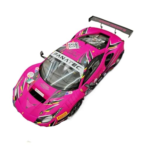 Maßstab 1:18 Für Ferrari 488 GT3 Nr. 83 Simulationsharz-Automodell 2022 SPA Endurance Race Druckgussmodelle Motorfahrzeuge von DUEVEL