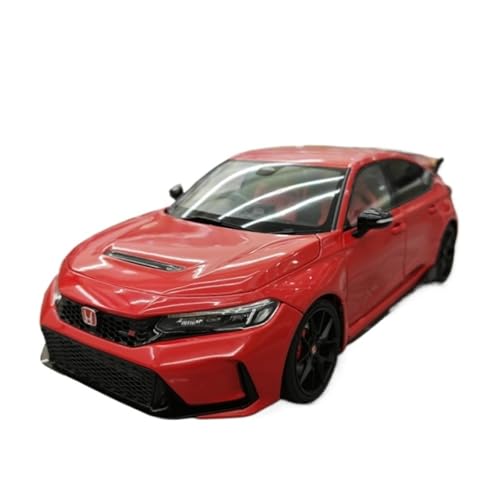 Maßstab 1:18 Für Honda Civic Type R FL5 Rot Simulation Legierung Auto Modell Sammlung Druckgussmodelle Motorfahrzeuge von DUEVEL