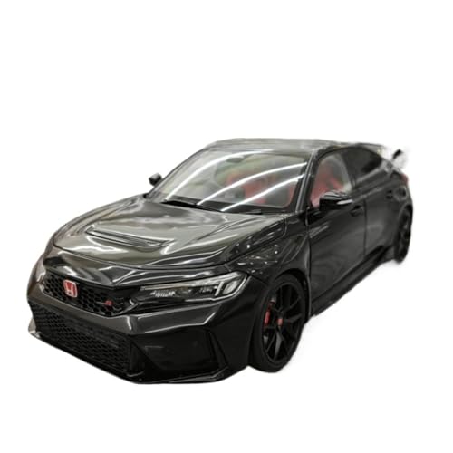 Maßstab 1:18 Für Honda Civic Type R FL5 Schwarz Simulation Legierung Auto Modell Sammlung Druckgussmodelle Motorfahrzeuge von DUEVEL
