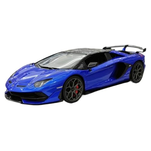 Maßstab 1:18 Für Lamborghini Aventador SVJ Simulation Harz Auto Modell Ornament Druckgussmodelle Motorfahrzeuge von DUEVEL