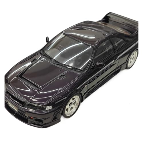 Maßstab 1:18 Für Nissan 400R Lila Simulation Harz Auto Modell Sammlung Ornament Druckgussmodelle Motorfahrzeuge von DUEVEL