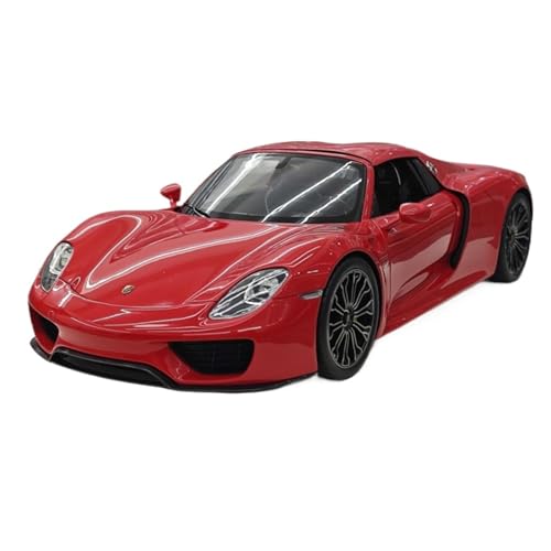 Maßstab 1:18 Für Porsche 918 Spyder Rot Farbe Simulation Auto Modell Ornamente Druckgussmodelle Motorfahrzeuge von DUEVEL