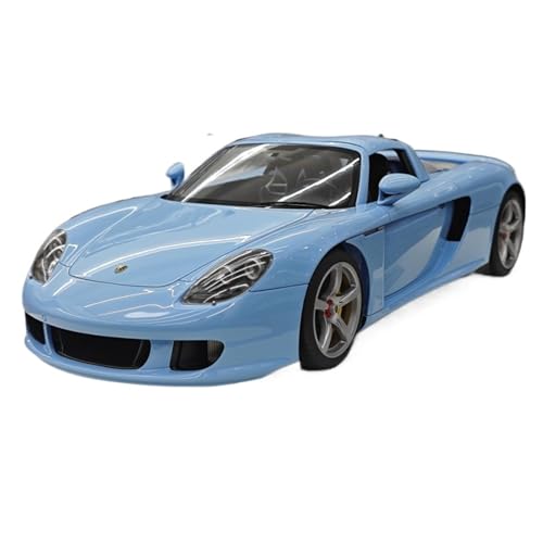 Maßstab 1:18 Für Porsche Carrera GT Blau Simulation Harz Auto Modell Sammlung Ornament Druckgussmodelle Motorfahrzeuge von DUEVEL