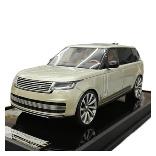 Maßstab 1:18 Für Range Rover Extended Edition Champagner Gold Resin Automodellsammlung Druckgussmodelle Motorfahrzeuge von DUEVEL