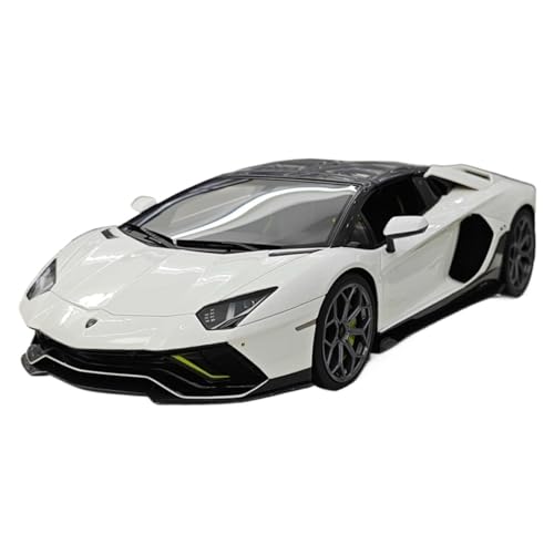 Maßstab 1:18 für Lamborghini Aventador LP780-4, weißes Simulationsharz-Automodell Druckgussmodelle Motorfahrzeuge von DUEVEL