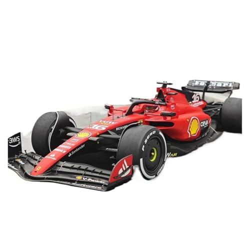 Maßstab 1:18 für die Leclerc F1-Rennwagen-Modellsammlung 2023 im Singapur-Rennen Druckgussmodelle Motorfahrzeuge von DUEVEL