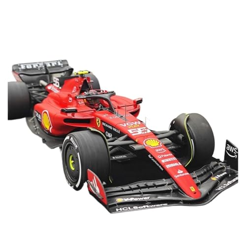 Maßstab 1:18 für die Sainz F1-Rennwagen-Modellsammlung 2023 im Singapur-Rennen Druckgussmodelle Motorfahrzeuge von DUEVEL