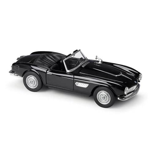 Maßstab 1:24 Für BMW 507 Diecast Simulator Spielzeugauto Legierung Metall Spielzeug Spielfahrzeug Sammlung Druckgussmodelle Motorfahrzeuge(Schwarz) von DUEVEL
