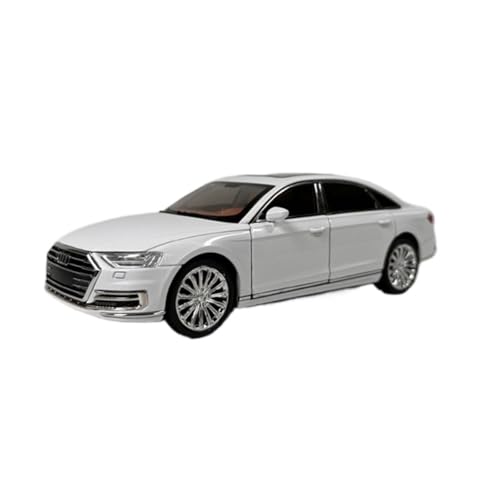 Maßstab 1:24 für Audi A8 Weiß Legierung Automodell Statische Dekoration Simulation Sammlerstück Druckgussmodelle Motorfahrzeuge Maßstab 1:24 für Audi A8 Weiß Legierung Automodell Statische Dekoration Simulation Sammlerstück Druckgussmodelle Motorfahrzeuge von DUEVEL