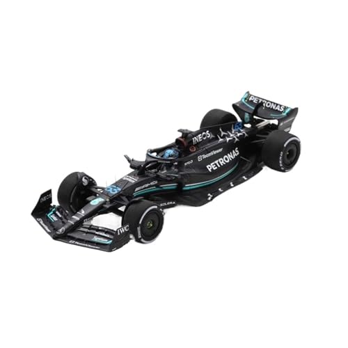 Resin 2023 George Russell W14 1/43 Spark Für Mercedes Racing Team Formel 1 Saudi-Arabien Rallye-Modell Druckgussmodelle Motorfahrzeuge von DUEVEL