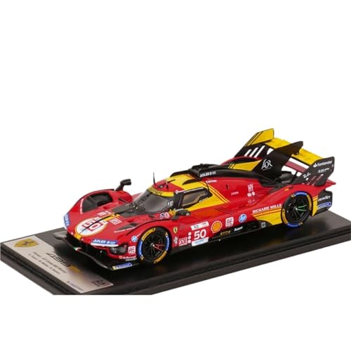 Resin 2024 Le Mans Sieg 1 43 Looksmart Für Ferrari 499P Nr. 50 Rallye-Autosammlung Druckgussmodelle Motorfahrzeuge von DUEVEL