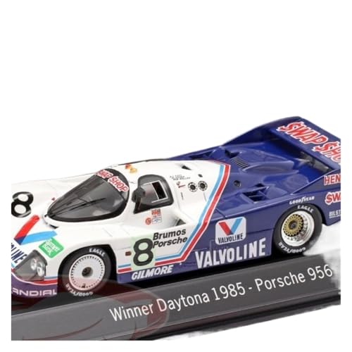 Resin-Automodell 1 43 Spark Für Porsche Original Daytona 1985 Rallye-Champion 956#8 Druckgussmodelle Motorfahrzeuge von DUEVEL