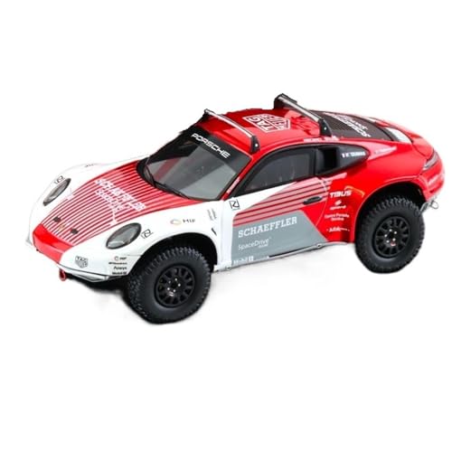 Resin-Rennwagen Für Porsche Original 911 Offroad Edith Altitude 2023 1 43 Spark Sammlermodell Druckgussmodelle Motorfahrzeuge von DUEVEL