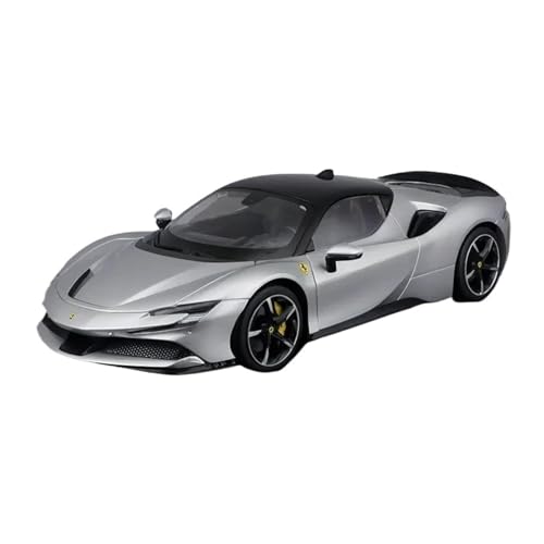 Sammleredition 1 18 Ferrari Sf90 Silvery Miniatur-Druckgussfahrzeug-Automodell-Spielzeug Für Sammeln Druckgussmodelle Motorfahrzeuge Sammleredition 1 18 Ferrari Sf90 Silvery Miniatur-Druckgussfahrzeug-Automodell-Spielzeug Für Sammeln Druckgussmodelle Motorfahrzeuge von DUEVEL