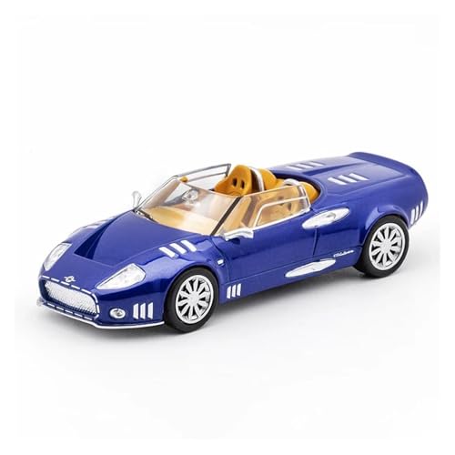 Spyker C12 LATURBIE Edition Im Maßstab 1 64 Legierung, Druckguss Spielzeug Klassische Autos Spielzeugsammlung Dekoration Druckgussmodelle Motorfahrzeuge(Blau) von DUEVEL