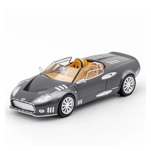 Spyker C12 LATURBIE Edition Im Maßstab 1 64 Legierung, Druckguss Spielzeug Klassische Autos Spielzeugsammlung Dekoration Druckgussmodelle Motorfahrzeuge(Gray) von DUEVEL