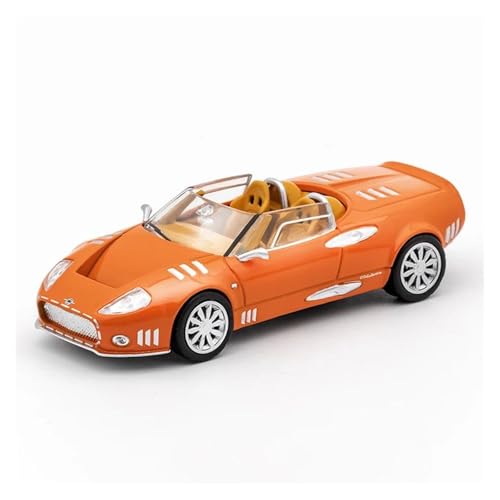 Spyker C12 LATURBIE Edition Im Maßstab 1 64 Legierung, Druckguss Spielzeug Klassische Autos Spielzeugsammlung Dekoration Druckgussmodelle Motorfahrzeuge(Orange) von DUEVEL