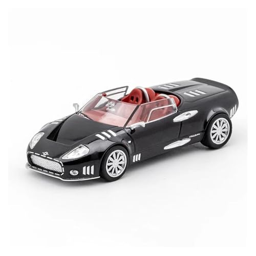 Spyker C12 LATURBIE Edition Im Maßstab 1 64 Legierung, Druckguss Spielzeug Klassische Autos Spielzeugsammlung Dekoration Druckgussmodelle Motorfahrzeuge(Schwarz) von DUEVEL